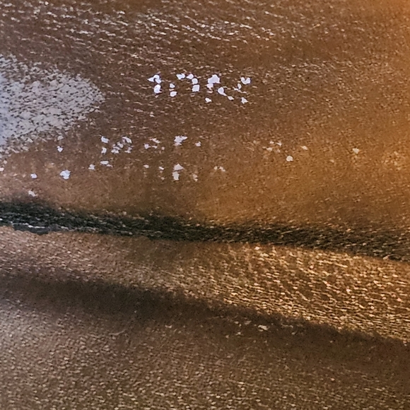 Etienne Aigner HAVEN Shimmering Bronze VINTAGE Heels Women's Size 10 - Picture 13 of 14